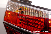 1995-1998 Nissan 240sx Circuit Sports Crystal Rear LED Tail Lamp Lights for S14 Zenki